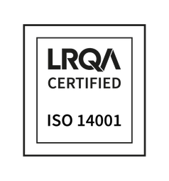 ISO 14001 certified by LRQA