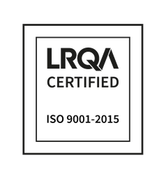 ISO 9001:2015 certified by LRQA